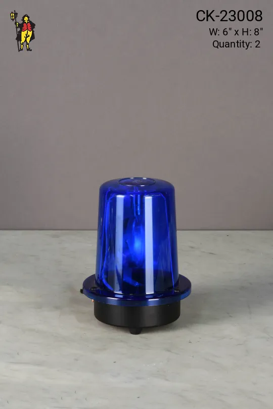 Blue Rotating Beacon Light
