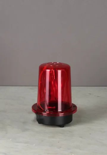 Red Rotating Beacon Light