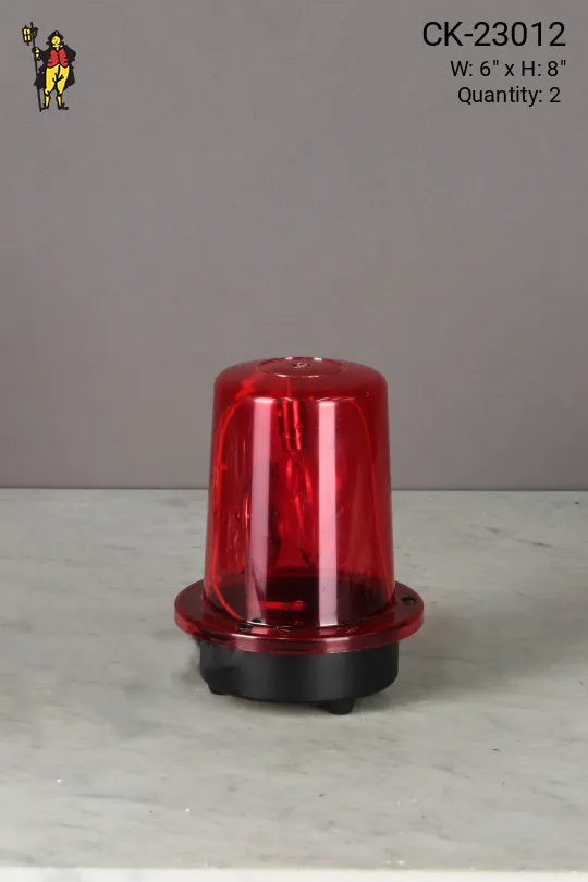Red Rotating Beacon Light