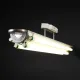 4' Mid Century Exposed Five Bulb Fluorescents #1