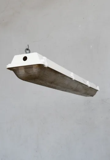 4' Vapor Proof Fluorescent Fixture (Available as Hanging or Flush Mount)
