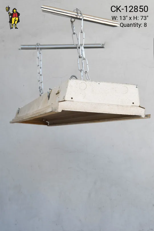 6' Single Bulb Fluorescent Hanging Fixture
