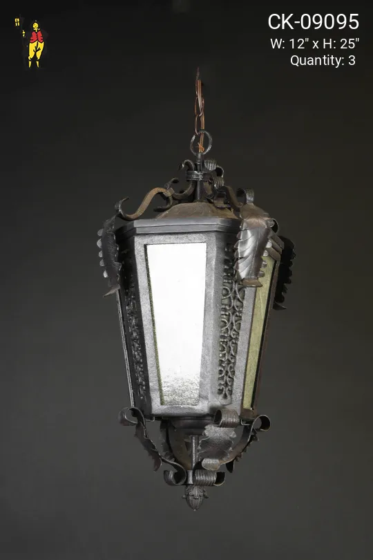 Small Hanging Iron Lantern
