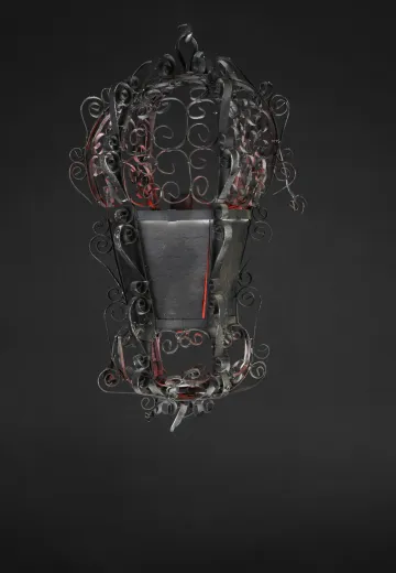 Gothic Iron Hanging Lantern