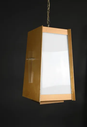 Hanging Cross Lantern