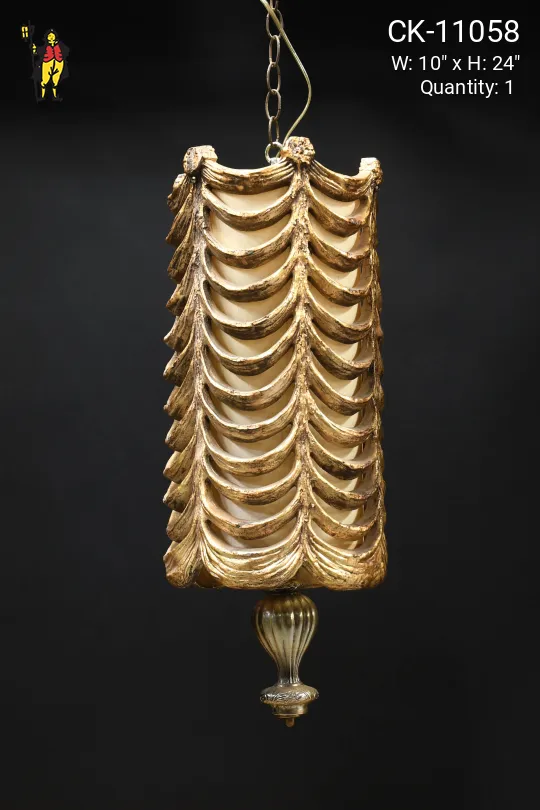 Hanging Wooden Deco Pendant