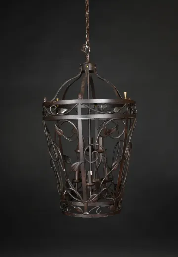 Gothic Bronze Hanging Lantern