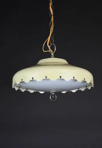 Mid Century Hanging Pendant Fixture