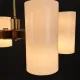 Brass Mid Century Twelve Light Chandelier #2