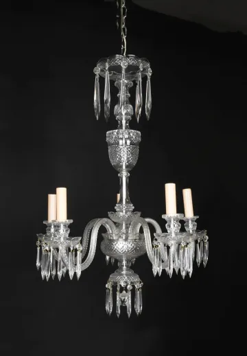 Five Light Crystal Chandelier