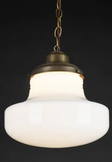 12" Hanging Glass Globe Pendant