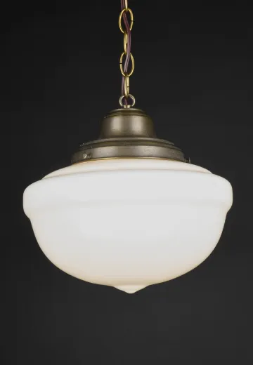 9" Hanging Glass Globe Pendant