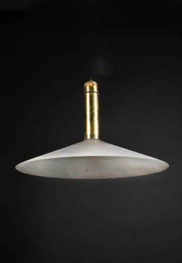 24" Glass Cone Reflector Pendant