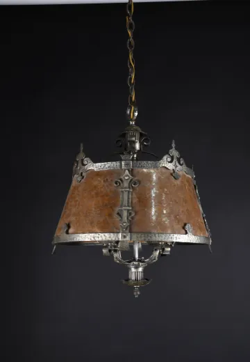 Mica Shaded Gothic Hanging Pendant