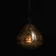 Pierced Nickel Hanging Pendant #1