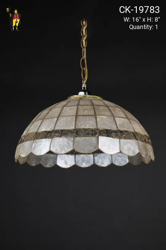 Traditional Mica Hanging Shade