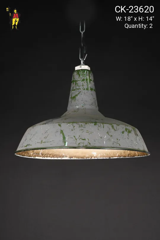 18" Distressed/Aged Hanging RLM