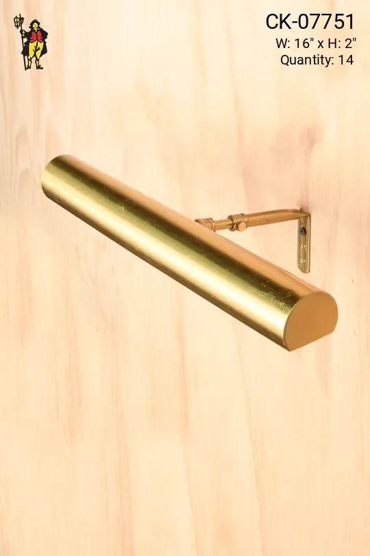 Satin Brass 16" Picture Light