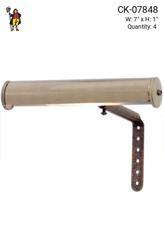 Antique Brass 7" Slim Picture Light