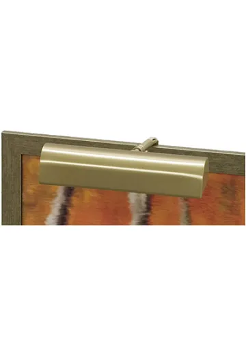Satin Brass 9" Picture Light