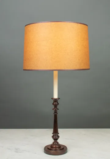 Tall Single Candle Table Lamp