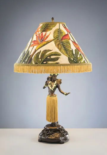 Floral Hula Table Lamp