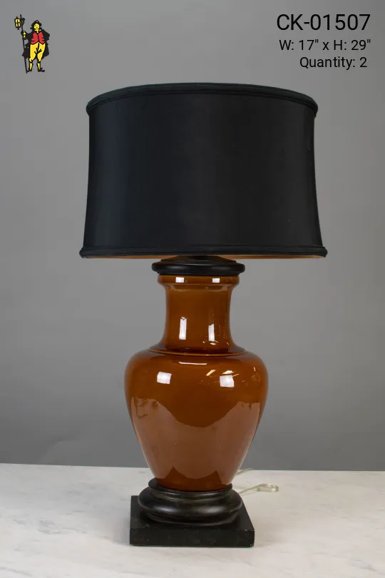 Glass Table Lamp