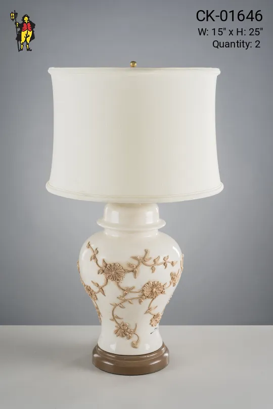Ceramic Ginger Jar Table Lamp