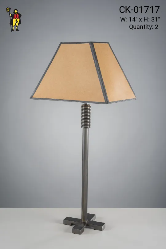 Metal Contemporary Table Lamp