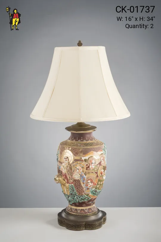 Asian Ginger Jar Table Lamp