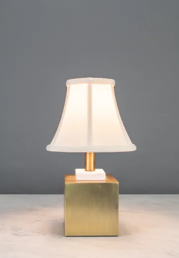 Contemporary Brass Table Lamp