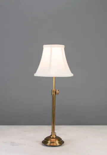Adjustable Brass Table Lamp