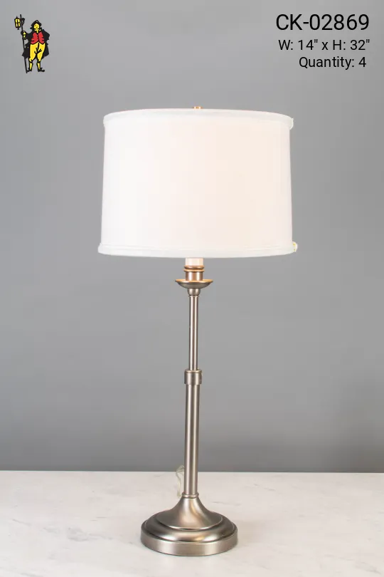 Adjustable Single Candle Modern Table Lamp