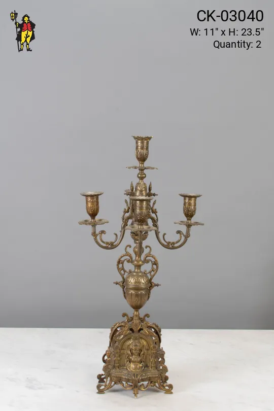 Five Candle Table Fixuture