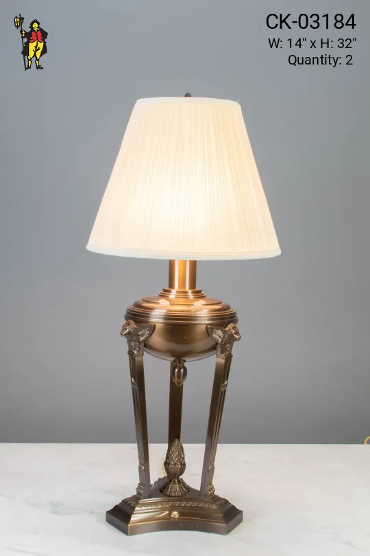 Bronze Federal Table Lamp
