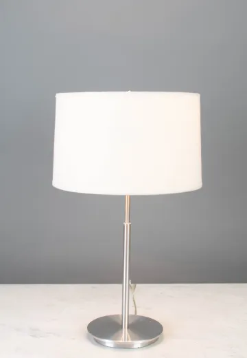 Modern Chrome Table Lamp