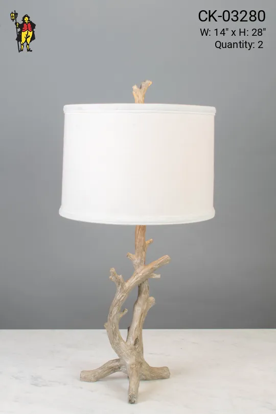 Wooden Stick Table Lamp