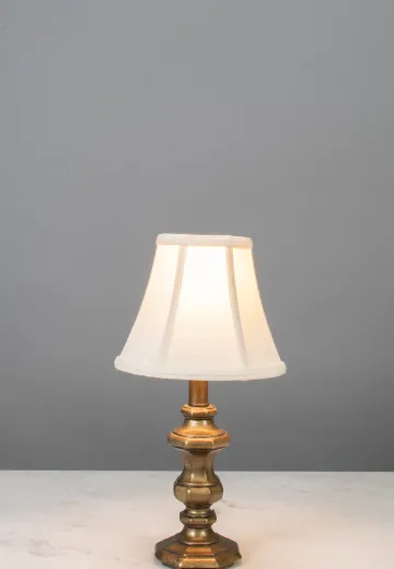 Traditional Brass Table Lamp