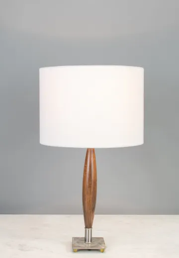 Contemporary Wooden Table Lamp