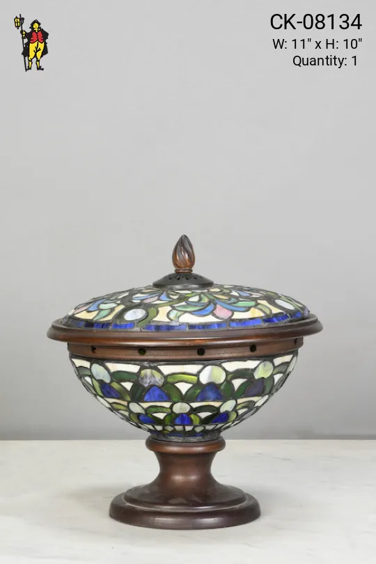 Art Glass Table Lantern