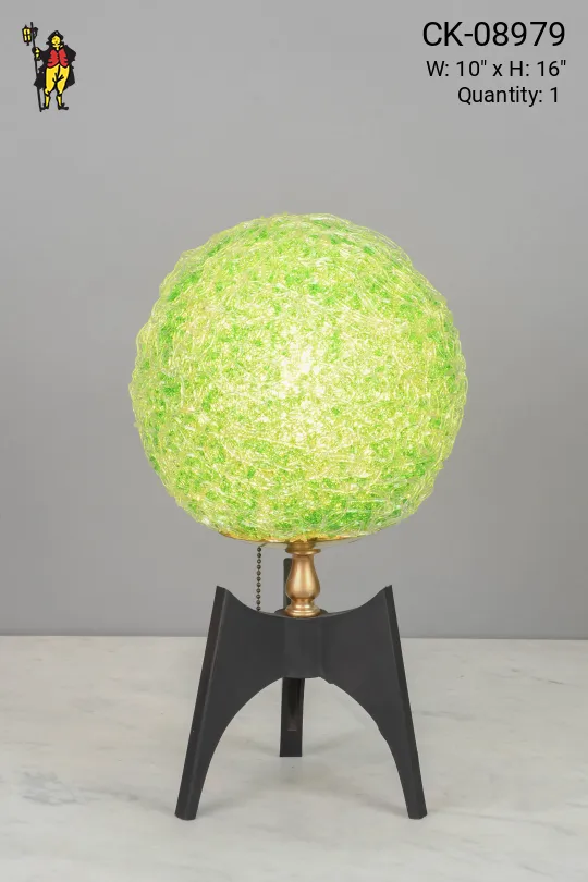 Green Globe Table Lamp