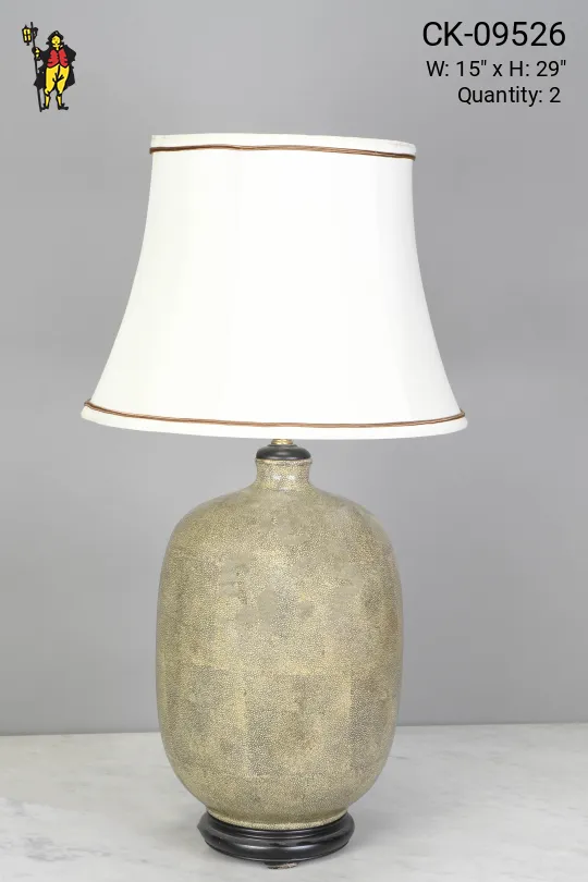 Oversize Ceramic Table Lamp