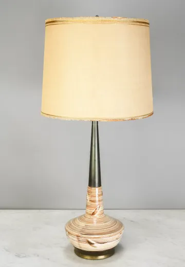 Ceramic Mid Century Table Lamp