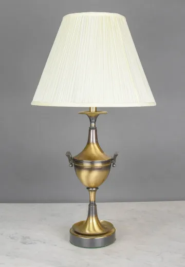 Antique Brass Urn Style Table Lamp