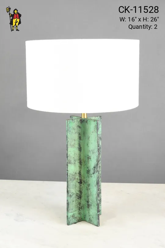 Modern Green Table Lamp