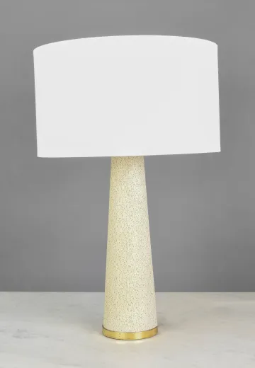 Modern Ivory Table Lamp