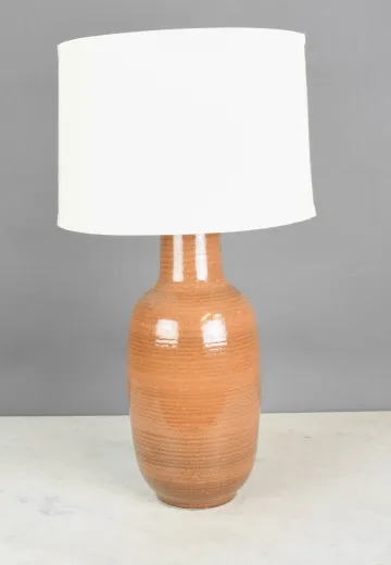 Earth Toned Ceramic Table Lamp