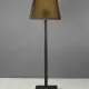 Modern Mica Shaded Tall Table Lamp #0
