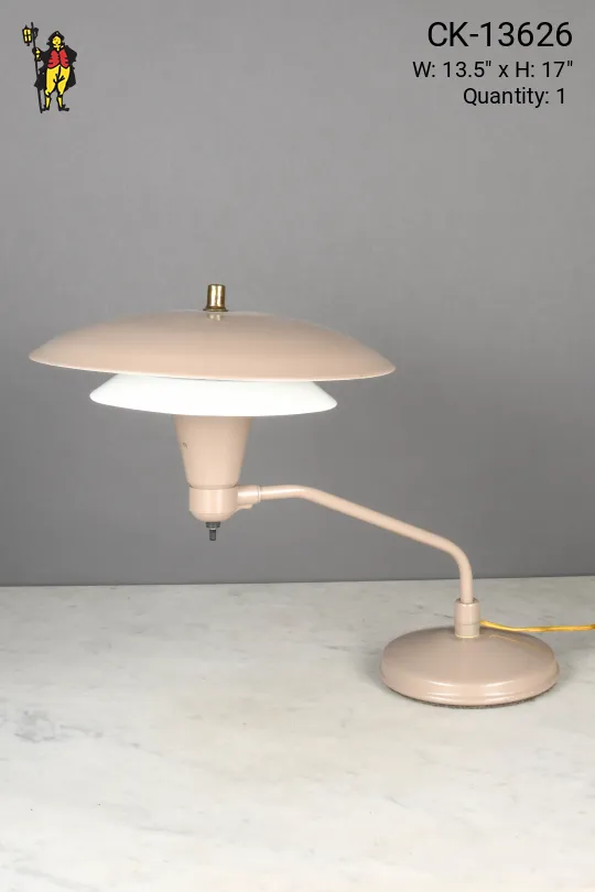 "Flying Saucer" Vintage Table Lamp