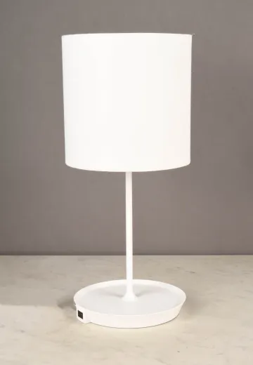 White Modern Table Lamp